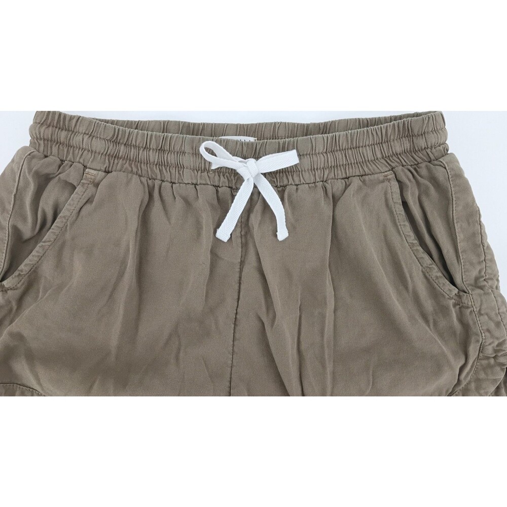 Billabong Coastal Beachy Taupe Dolphin Hem Lounge Shorts Boho Surf Girl Small - Picture 4 of 10